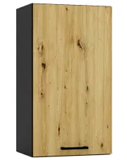 Szafka kuchenna górna 40 cm grafit + dąb artisan - Coleo 19X w sklepie o6i2u8y4t0z.info