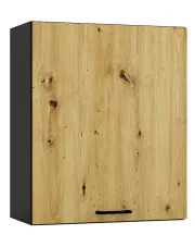 Szafka kuchenna wisząca 60 cm grafit + dąb artisan - Coleo 21X w sklepie o6i2u8y4t0z.info
