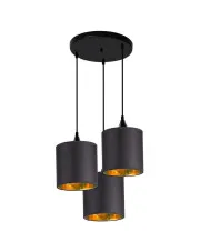 Potrójna nowoczesna lampa wisząca - K490-Piro w sklepie o6i2u8y4t0z.info