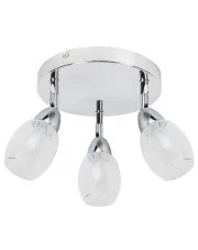Okrągły srebrny plafon led - K521-Kaffo w sklepie o6i2u8y4t0z.info
