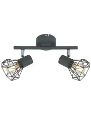 Podwójna nowoczesna lampa sufitowa - K523-Peppe w sklepie o6i2u8y4t0z.info