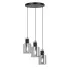 Elegancka szklana lampa wisząca nad stół - A470-Solla