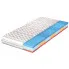 Piankowy 7-strefowy materac z pokrowcem 200x200 - Erol