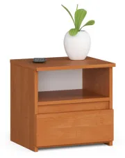 Szafka nocna z szufladą 40 cm olcha - Morivo w sklepie o6i2u8y4t0z.info