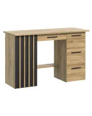 Biurko komputerowe w stylu loft z lamelami - Older w sklepie o6i2u8y4t0z.info