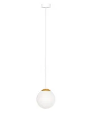 Nowoczesna lampa wisząca szklana kula - A490-Barios w sklepie o6i2u8y4t0z.info