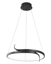 Czarna nowoczesna lampa wisząca ledowa nad stół - A499-Duarte w sklepie o6i2u8y4t0z.info