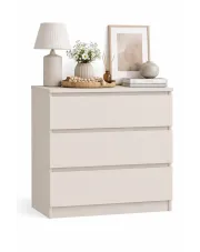 Minimalistyczna komoda niska z szufladami kaszmir - Gepetto w sklepie o6i2u8y4t0z.info