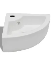 Biała narożna umywalka ceramiczna - Selene w sklepie o6i2u8y4t0z.info