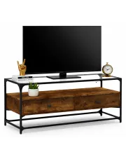 Minimalistyczna szafka pod TV przydymiony dąb - Gamer 3X w sklepie o6i2u8y4t0z.info