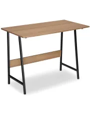 Industrialne biurko z metalowymi nogami modern oak - Drago w sklepie o6i2u8y4t0z.info
