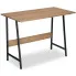 Industrialne biurko z metalowymi nogami modern oak - Drago