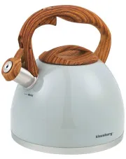 Elegancki czajnik ze stali nierdzewnej 3L szary połysk - Amelia 5X w sklepie o6i2u8y4t0z.info
