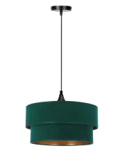 Ciemnozielona nowoczesna lampa wisząca - D188-Madryt w sklepie o6i2u8y4t0z.info