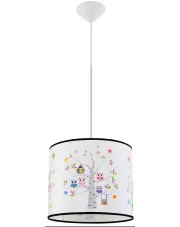 Lampa sufitowa wisząca w sowy do pokoju dziecka - A592-Helola w sklepie o6i2u8y4t0z.info