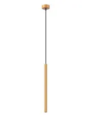 Złota ryflowana lampa wisząca sopel nad wyspę - A612-Tress w sklepie o6i2u8y4t0z.info
