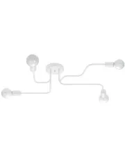 Biała loftowa lampa sufitowa z odkrytymi żarówkami - A626-Gray w sklepie o6i2u8y4t0z.info