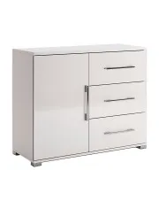 Biała nowoczesna komoda 100 cm - Wilhelm 23X w sklepie o6i2u8y4t0z.info