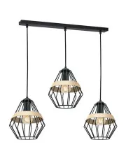 Lampa wisząca z drucianymi kloszami - K550-Emeli w sklepie o6i2u8y4t0z.info