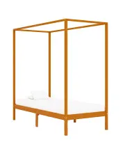 Miodowo brązowe pojedyncze łóżko 90x200cm - Tamai w sklepie o6i2u8y4t0z.info
