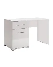 Białe minimalistyczne  biurko 120x60 cm - Wilhelm 28X w sklepie o6i2u8y4t0z.info