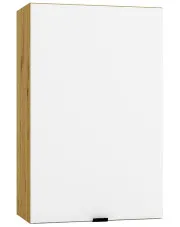 Szafka kuchenna wisząca 45 cm biały + dąb artisan - Elandro 20X w sklepie o6i2u8y4t0z.info