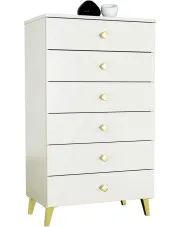 Kaszmirowa komoda z 6 szufladami - Adeks 3X w sklepie o6i2u8y4t0z.info