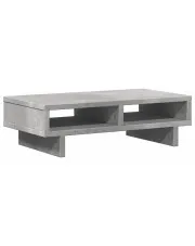 Nadstawka na monitor z przegródkami beton - Izora w sklepie o6i2u8y4t0z.info