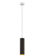 Czarna podłużna lampa wisząca LED - EX334-Siran w sklepie o6i2u8y4t0z.info