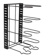 Metalowy organizer kuchenny na patelnie - Shelly 4X w sklepie o6i2u8y4t0z.info