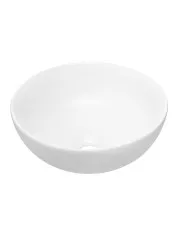 Biała okrągła ceramiczna umywalka łazienkowa - Palenisko w sklepie o6i2u8y4t0z.info
