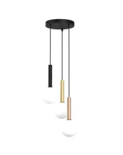 Potrójna czarna lampa wisząca - K566-Siverto w sklepie o6i2u8y4t0z.info