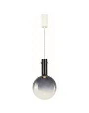 Granatowa lampa wisząca szklany klosz - K574-Akosta w sklepie o6i2u8y4t0z.info