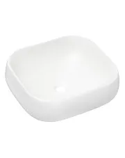 Biała nowoczesna umywalka ceramiczna na blat - Sinela w sklepie o6i2u8y4t0z.info
