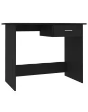 Czarne minimalistyczne biurko o szerokości 100 cm - Mirden w sklepie o6i2u8y4t0z.info