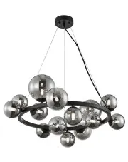 Wisząca lampa z 14 szklanymi kloszami - S006-Zollaro w sklepie o6i2u8y4t0z.info
