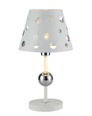 Biała nowoczesna lampa stołowa - D219-Lagun w sklepie o6i2u8y4t0z.info