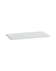 Blat łazienkowy pod umywalkę 80 cm jasnoszary mat - Havis 5X w sklepie o6i2u8y4t0z.info