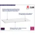 Biały blat 80 cm Hortif 5X
