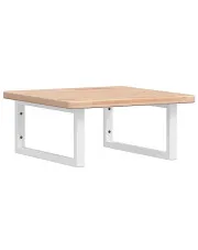 Naturalne drewno półka białe uchwyty 50x50 - Bafo w sklepie o6i2u8y4t0z.info