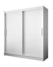 Biała minimalistyczna szafa przesuwna - Kaliope 3X w sklepie o6i2u8y4t0z.info