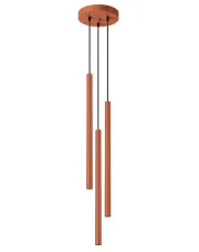 Industialna czerwona lampa wisząca - M087-Onyt w sklepie o6i2u8y4t0z.info