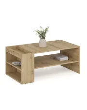 Prostokątna ława dąb artisan - Nespirja w sklepie o6i2u8y4t0z.info