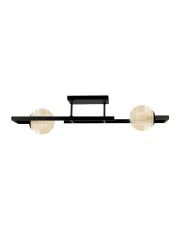 Czarno-beżowa lampa sufitowa - J007-Ernesto w sklepie o6i2u8y4t0z.info