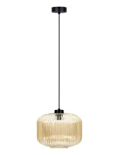 Czarno-beżowa lampa wisząca - J016-Grand w sklepie o6i2u8y4t0z.info