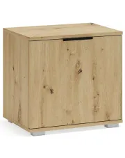 Nowoczesna szafka na buty w kolorze dąb artisan - Merable 5X w sklepie o6i2u8y4t0z.info