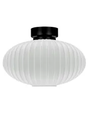 Biała ryflowana lampa sufitowa - J048-Majoran w sklepie o6i2u8y4t0z.info