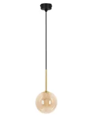 Beżowa lampa wisząca ze szklanym kloszem - J061-Oxi w sklepie o6i2u8y4t0z.info
