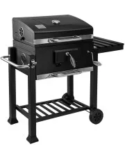 Grill węglowy z pokrywką na kółkach - Kelva w sklepie o6i2u8y4t0z.info