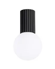 Czarny nowoczesny plafon - K598-Buble w sklepie o6i2u8y4t0z.info